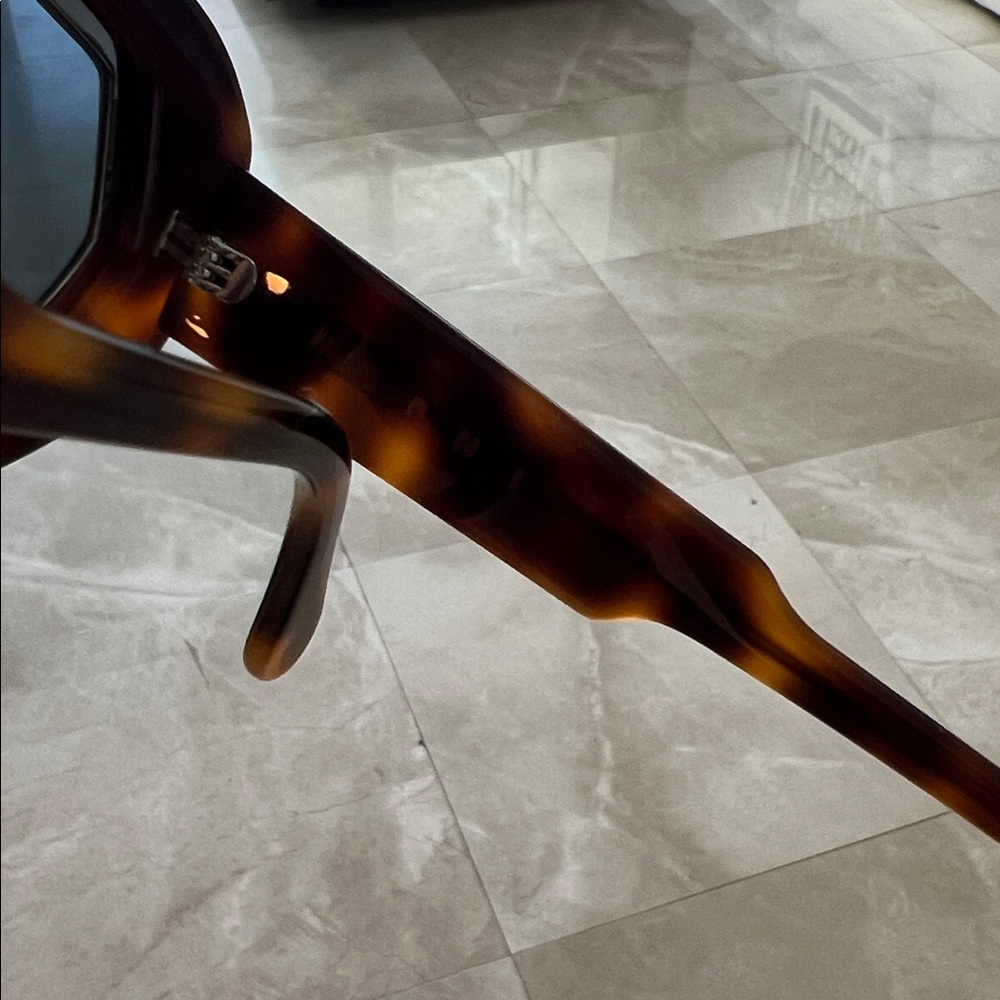 Tortoise Shell Oversized Sunglasses Marni sunglas… - image 3